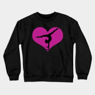 Handstand Heart Crewneck Sweatshirt